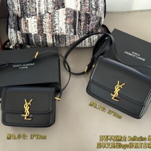 225 230 box upgrade version
Size: 17 * 13cm (small)
23 * 16cm (large)
ysl Solferino 
Original factory fine toothpick patterned Box cowhide,
The hand feel and flexibility of the leather surface are both very good!
The newly designed "L" letter is spli...
