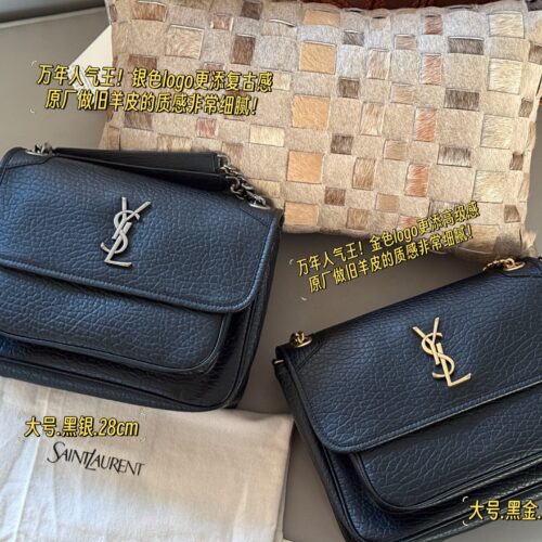 230 240 without box
Size: 22 * 18cm (small)
28 * 22cm (large)
The long-awaited
The magic stick Nikki has finally reached a new size
High order version Nikki
YSL Nikki leather material has a soft and sticky texture ??
Highly recommend Niki from ou...
