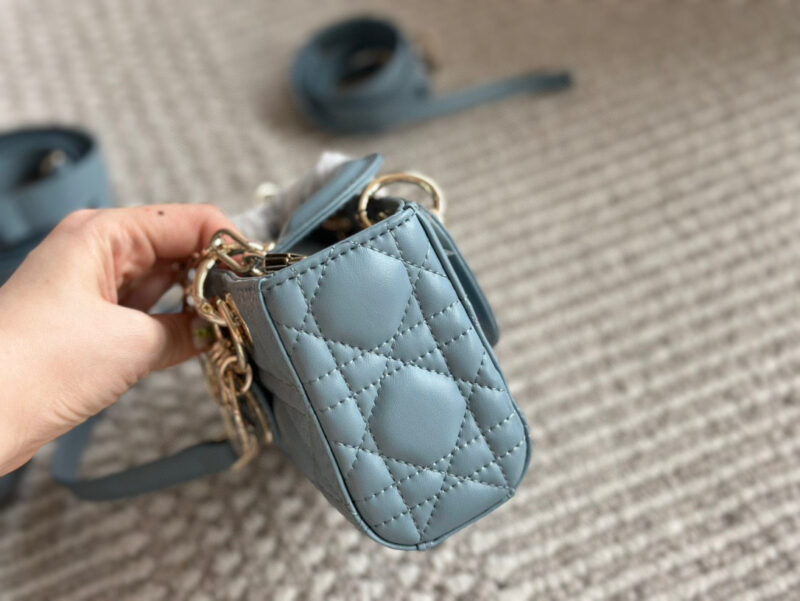 1245c13161.jpg 、
Dior lady's new long style haze blue full set packaging
Dior's all-new D-joy is making a strong comeback, with the rhythm of a big hit. The bag comes with two shoulder straps and multiple back styles, making the upper body both beautiful and styl...
