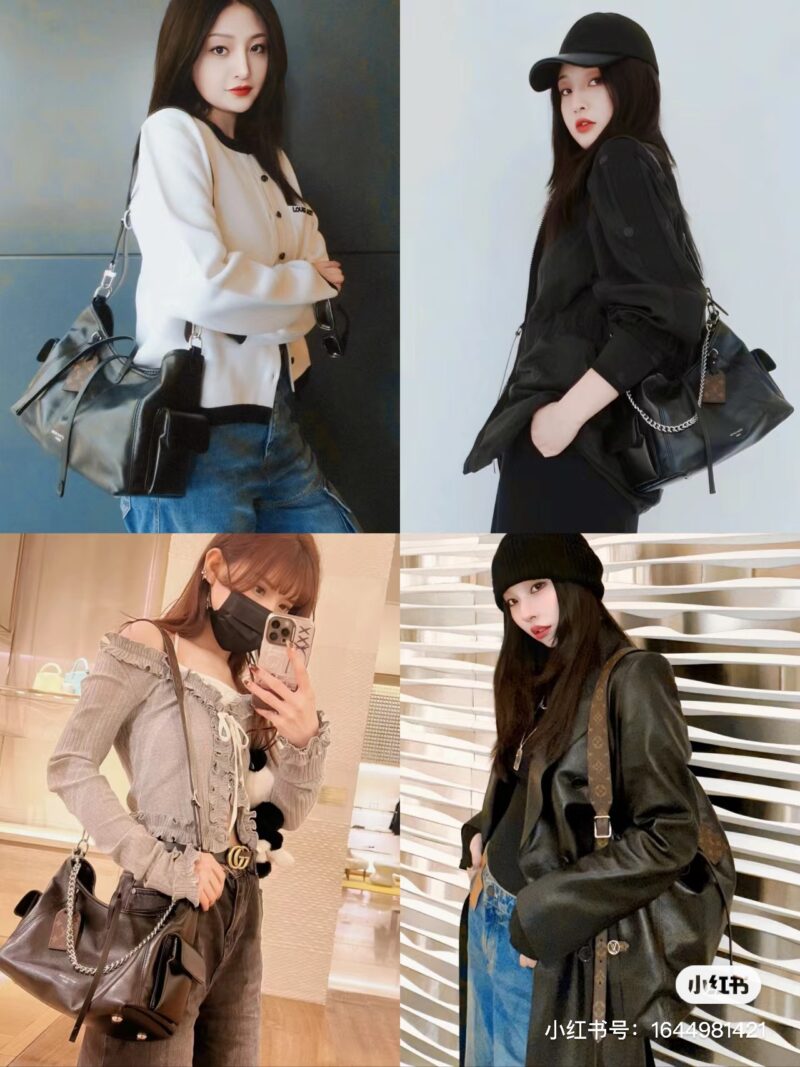 159bc590e3.jpg Fashionable collection! Where is the Iv girl! Compared to the old flower Carryall
The all black series adds more casualness and freedom, exuding a sense of fashion whether worn on one shoulder or crossbody | V girl ecstatic