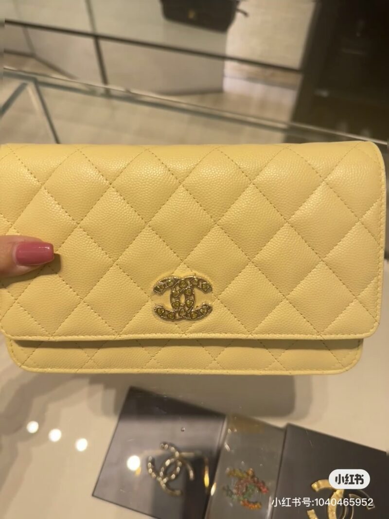 Chanel Woc Caviar 25p New Edition
