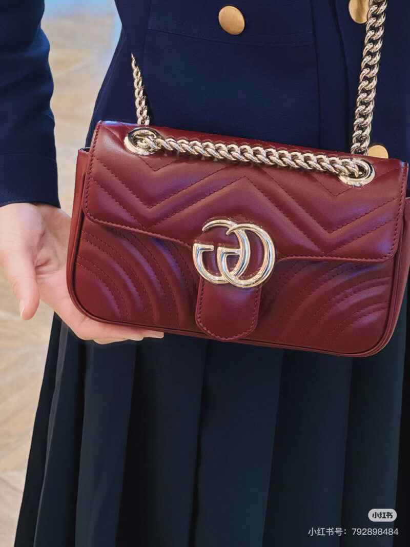 Gucci Marmont is the first choice for babies born in their zodiac year after getting married in red