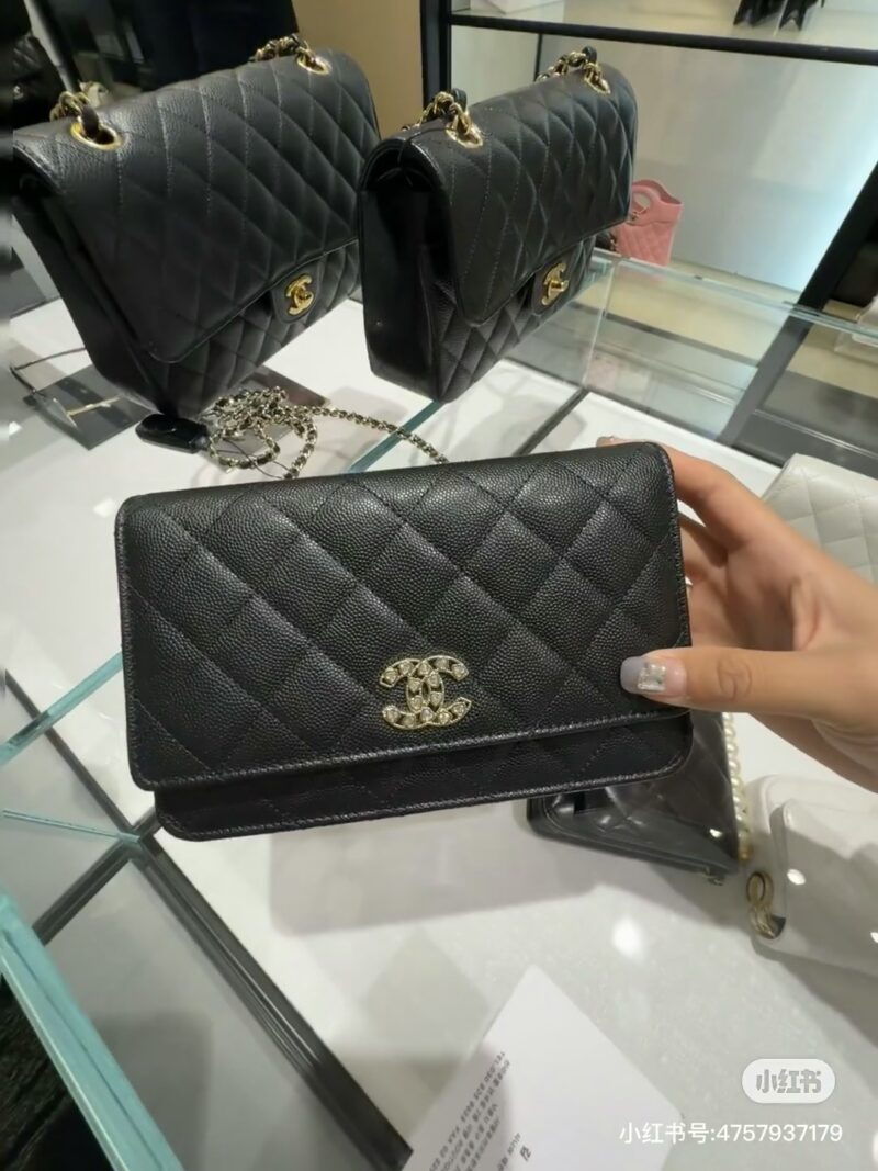 Chanel Woc Caviar 25p New Edition