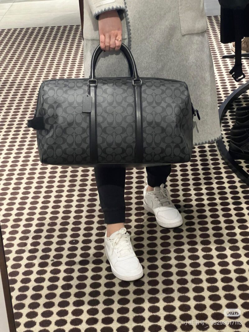 24da965ca7.jpg Coach Travel Black Flower