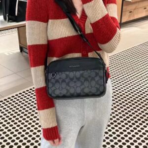 Coach Double Zipper Camera Bag