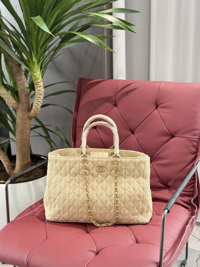 3654f349f5.jpg Chanel woven shopping bag 36cm