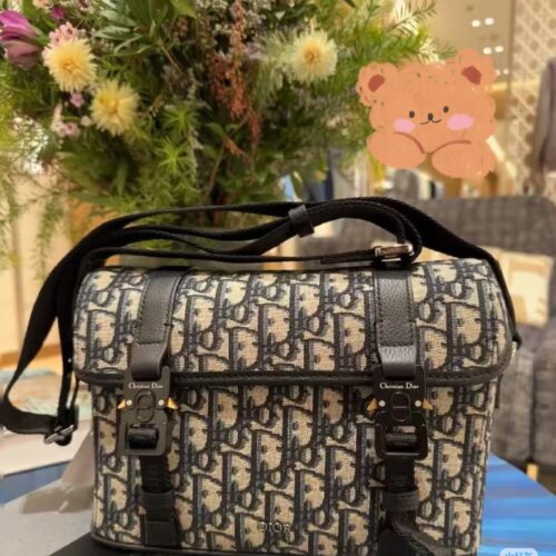 Dior Classic Old Flower Postman Bag
