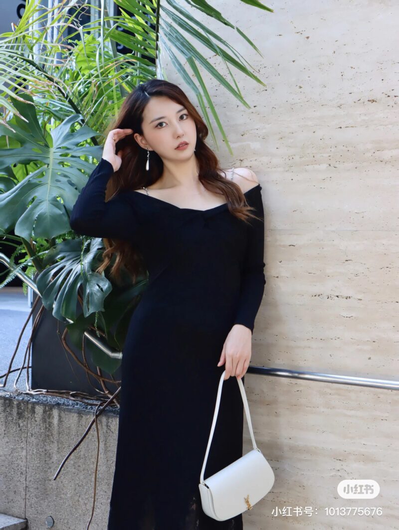 (YSL Mini Voltaire~Dreamtime Love Pack Getv)
Super Chic's Half Moon Underarm Bag at a Glance! The high-end minimalist style is very versatile! My favorite classic black gold pairing with yyds.