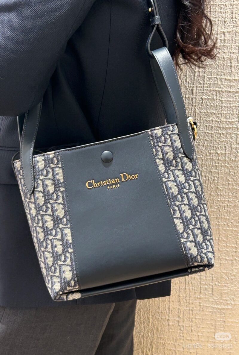 Dior has released another new bag
This water bucket is definitely the "practical king", made of full grain cowhide, ultra light, super large capacity, classic and versatile black gold, and filled with buffs