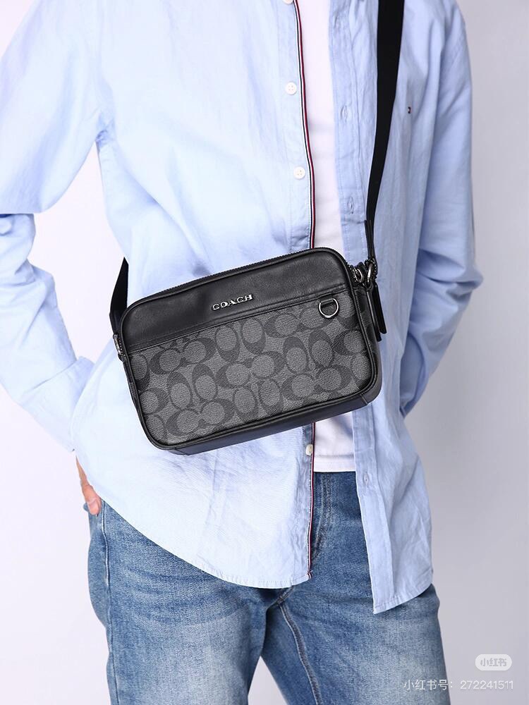 Coach Double Zipper Camera Bag