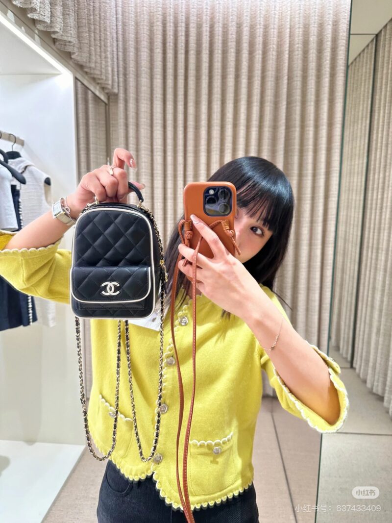 Chanel Panda colored Shoulders