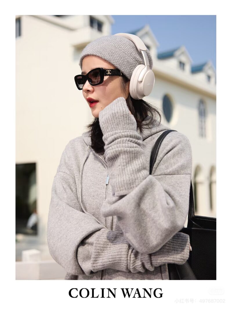 Chanel coffee colored sunglasses