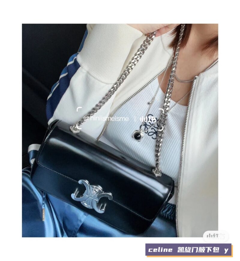 Celine chain armpit bag