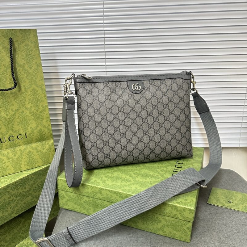 Dual use bag 726833 # gray series, original high quality, G Home continues to update color schemes, adding more exquisite tones. The new color scheme and color combination inject new ideas into the brand's iconic items, highlighting a modern style. T...