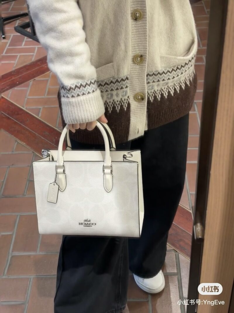Coach Glacier White Jungle Package