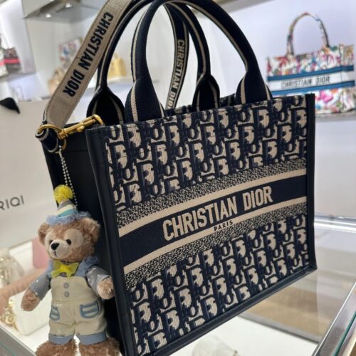 Dior small tote new shoulder strap