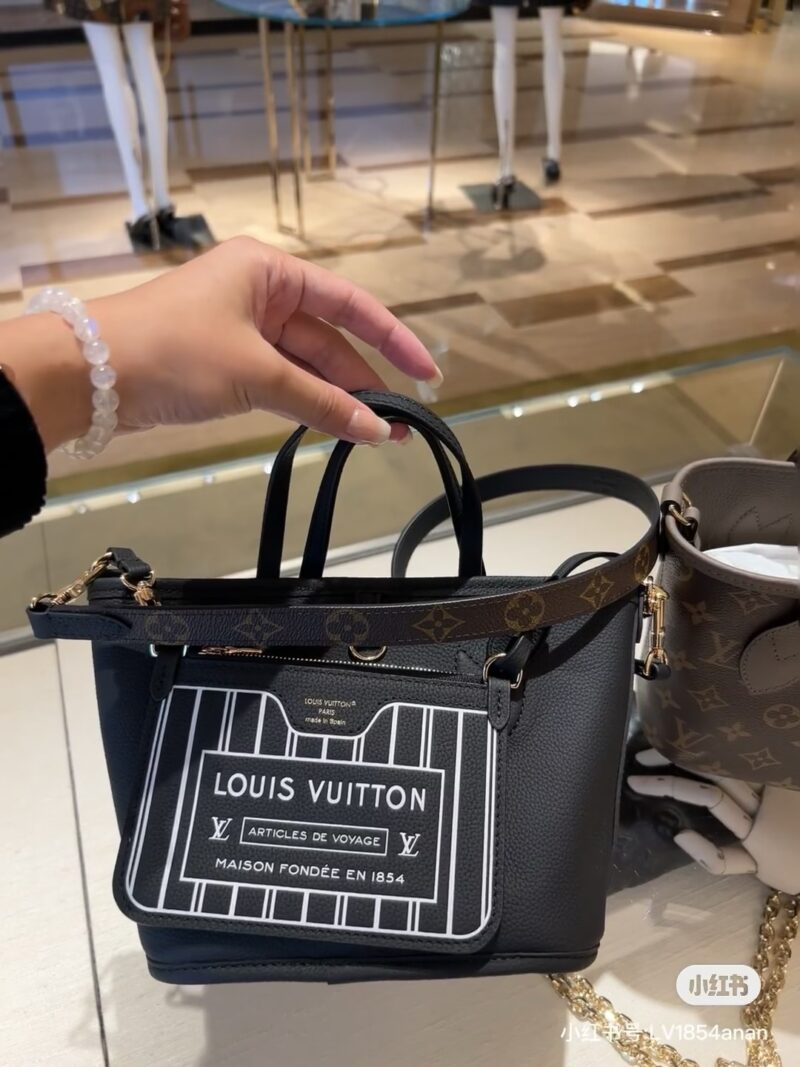 Double sided mini tote