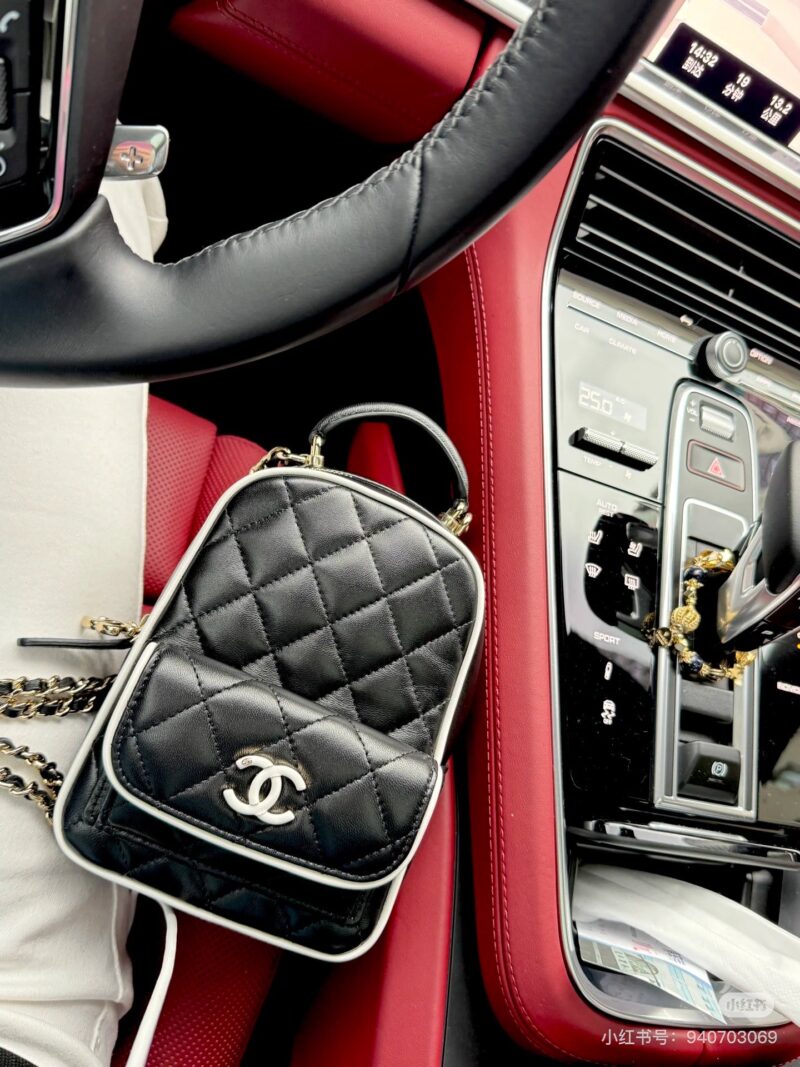 Chanel Panda colored Shoulders