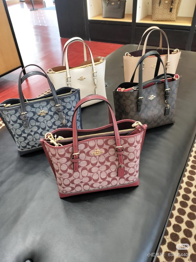 Coach Basket of Red Flowers
