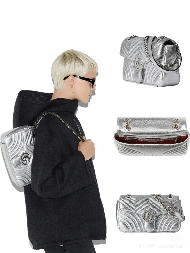 Gucci Marmont Silver