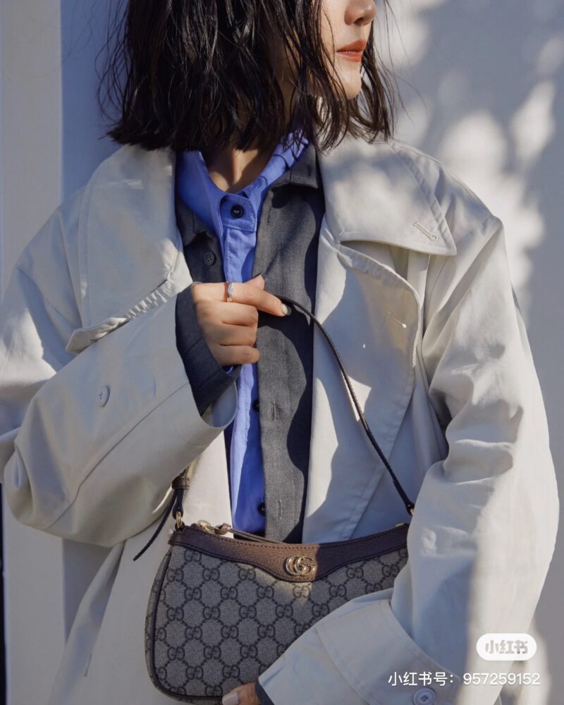 Gucci's new Ophidia vintage underarm mahjong bag is a big hit for the next season at first glance
Lightweight and classic - a versatile carry on bag that can be used all year round