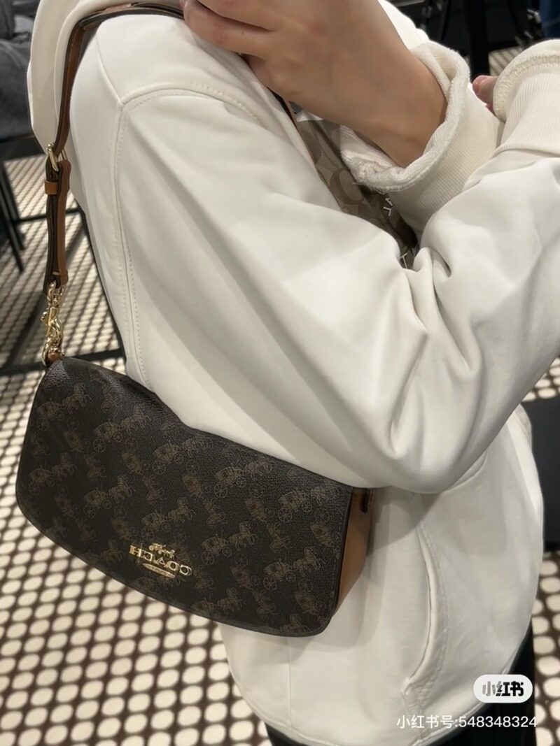 Coach Andrea series underarm women's bag Andrea series underarm women's bag
Changed to a new color scheme~
Although small, it is exquisite! But satisfying circle D itself
A small bag that looks great in daily life! Underarm bag is super versatile and...