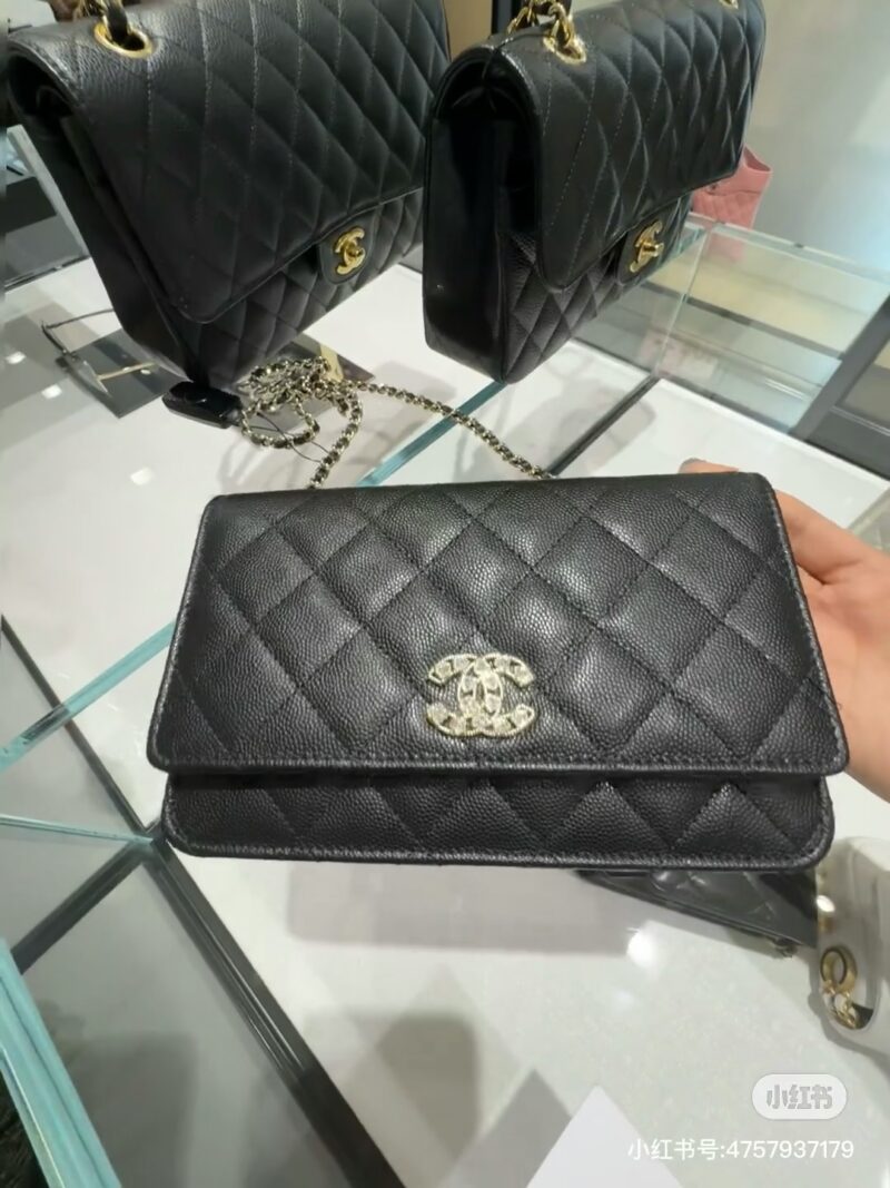 Chanel Woc Caviar 25p New Edition
