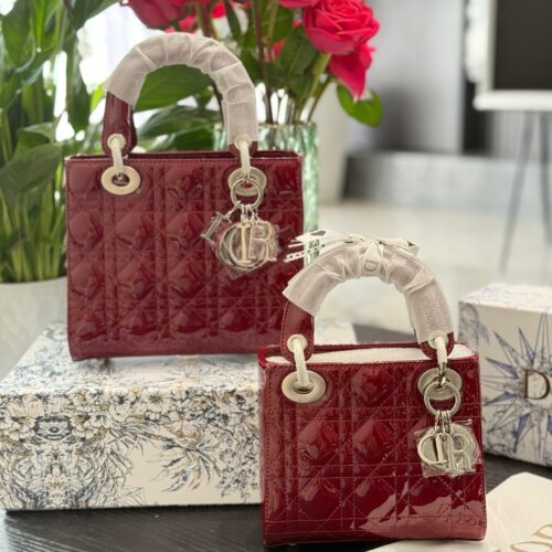 Dior Concubine Bag p264p269
Three grid 17 four grid 20 patent leather silver buckle
Imported calf leather with frosted deer skin pattern and velvet lining
Precision high-density electroplating hardware silver
Adjustable leather shoulder strap with te...