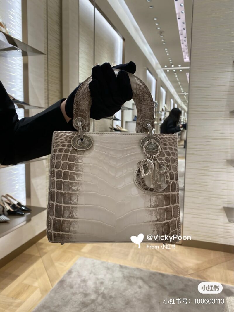 Dior King Himalaya Diamond Buckle Mini Queen
The actual product is really beautiful and high-end, with a coffee colored matte crocodile texture. If you can't capture its beauty in a photo, it will be a very versatile bag
Dior already has a Christmas ...