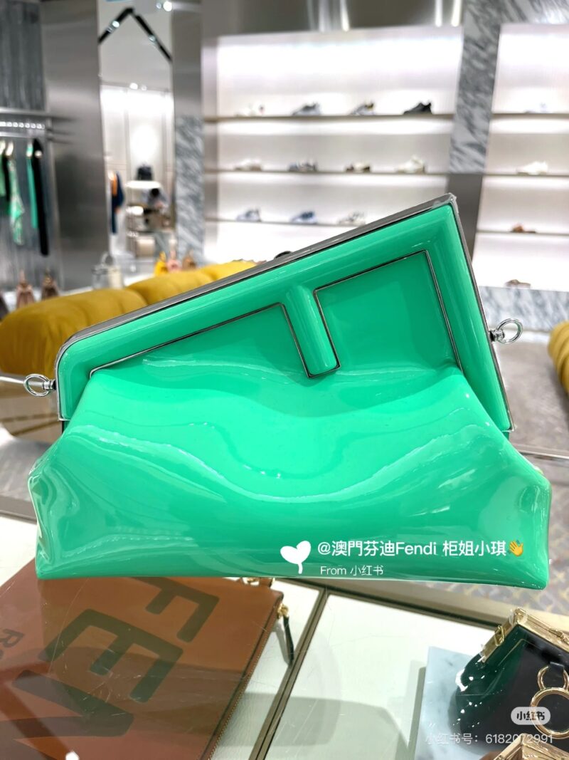 Fendi shiny leather