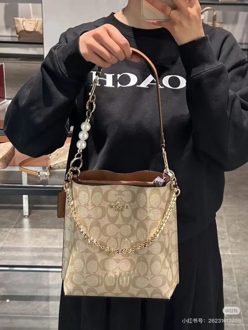 Coach bucket bag