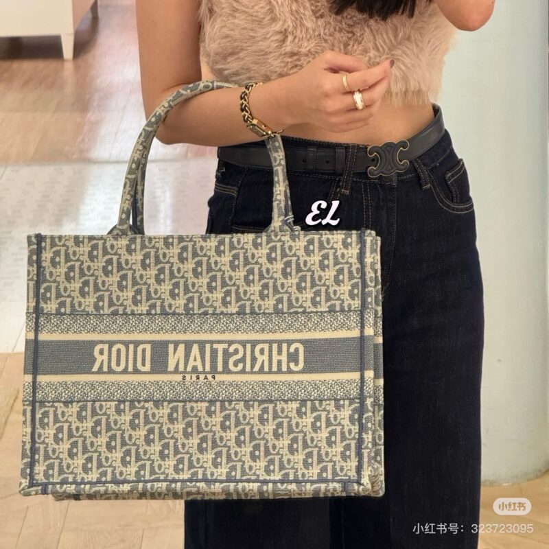 Dior's new color tote gray