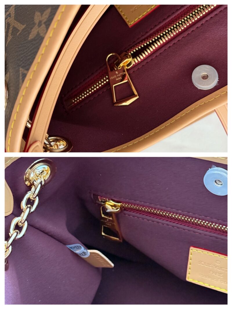 89ade132c4.jpg 235 box upgrade version w
size:26*17cm
L's Carryall BB has finally arrived
Package body with sliding metal chain
More exquisite!
Small girls are blessed with easy matching of various clothing styles!