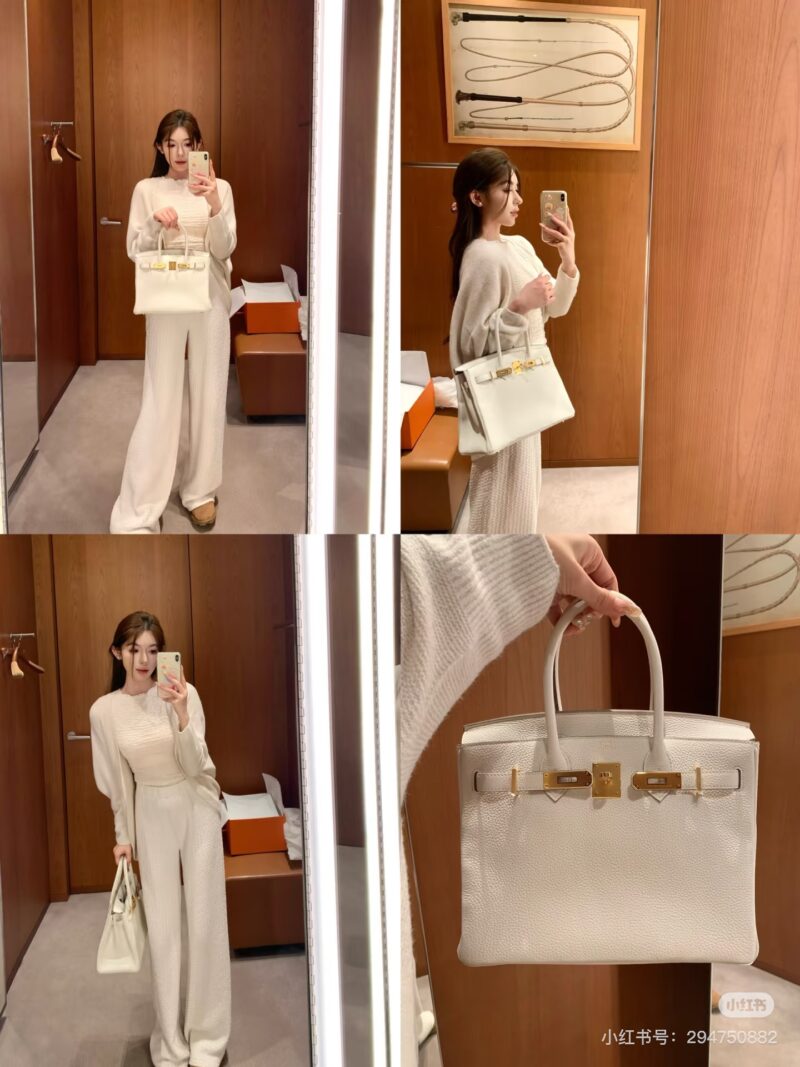 8a5adeb79d.jpg Bk30 milkshake white
BK30 milkshake white Togo leather gold buckle
I finally understand why Birkin30 milkshake is so popular!
It's just a perfectly warm and soft white with a hint of light gray, and a slightly cool tone with a hint of coolness
The wh...
