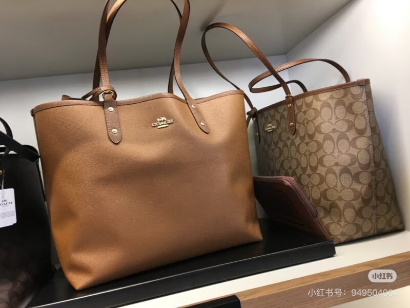 Coach double-sided shopping bag