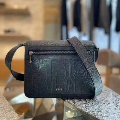 Dior embossed crossbody bag