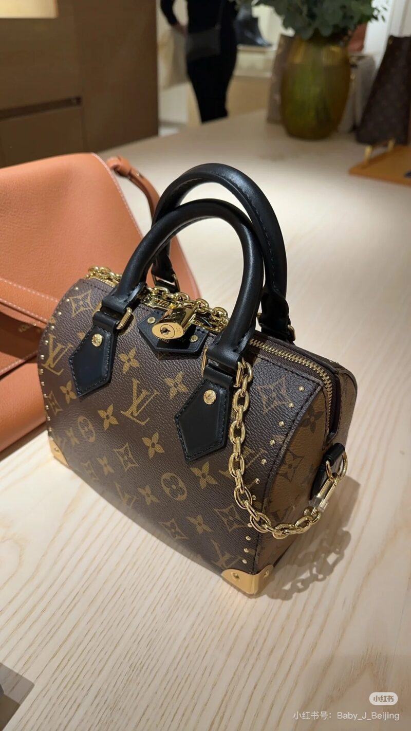 921778ee87.jpg " LV Speedy Trunk20 Hardware Edition
Speedy trunk 20 pillow bag for fashion show boutique
Fashionable, exquisite, retro, noble and elegant
Concave shaped carrying It's absolutely amazing! It looks absolutely stunning!
Old flowers are getting on my he...