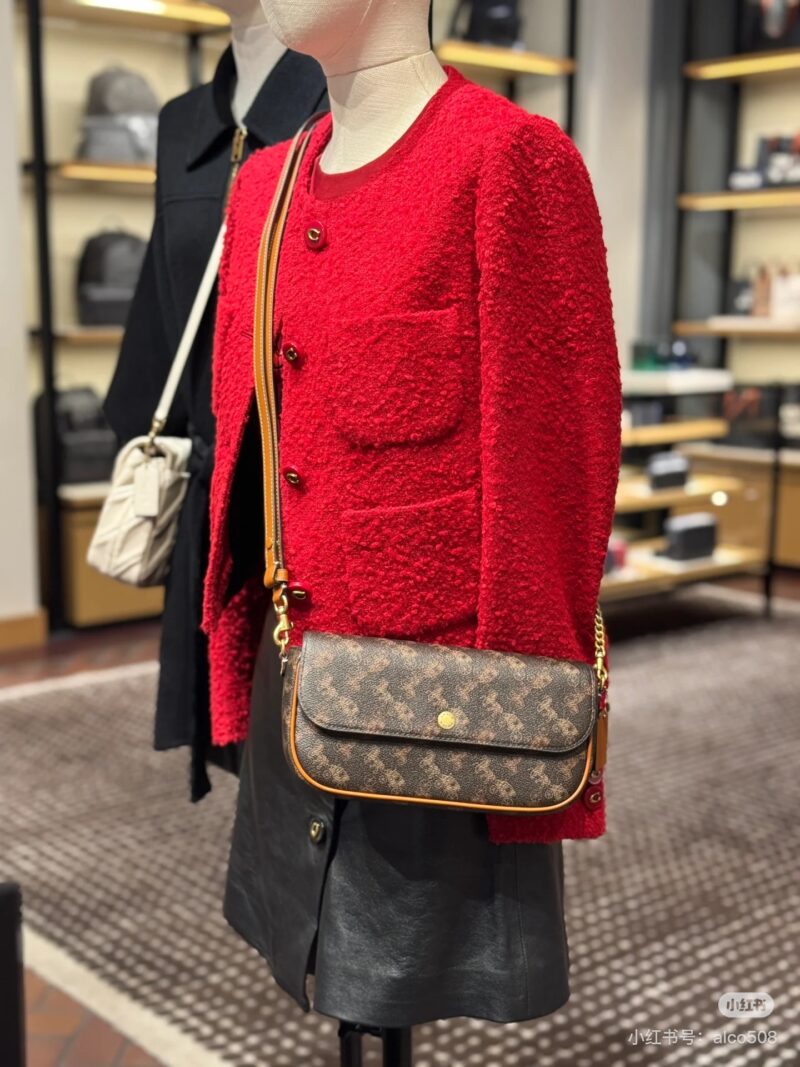 Coach Ivy Stick Bag Underarm Bag Mahjong Bag