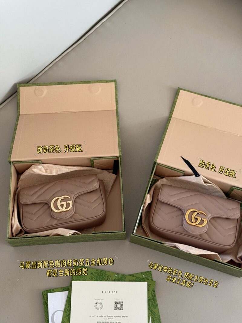 9431595505.jpg 195 box
size:16.5cm
GG Marmont New Milk Tea Color
Full of atmosphere~
Must buy Mamon bag
Marmont's most classic double G