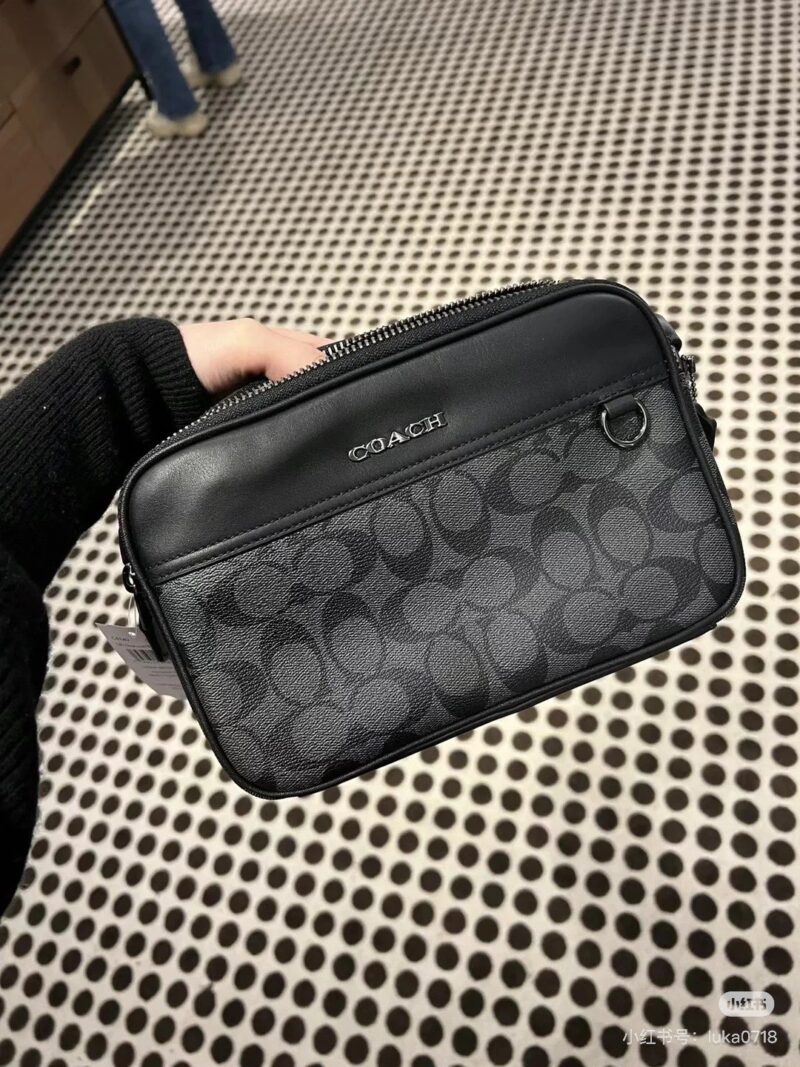 Coach Double Zipper Camera Bag