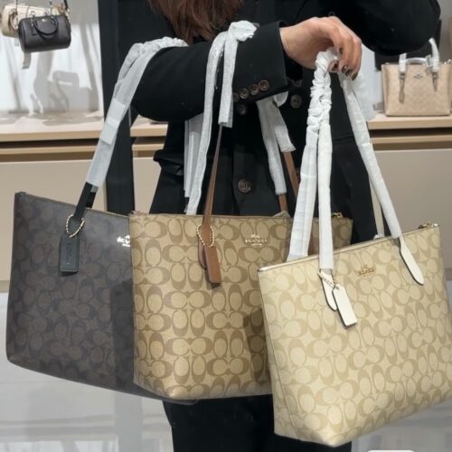 Coach shopping bag