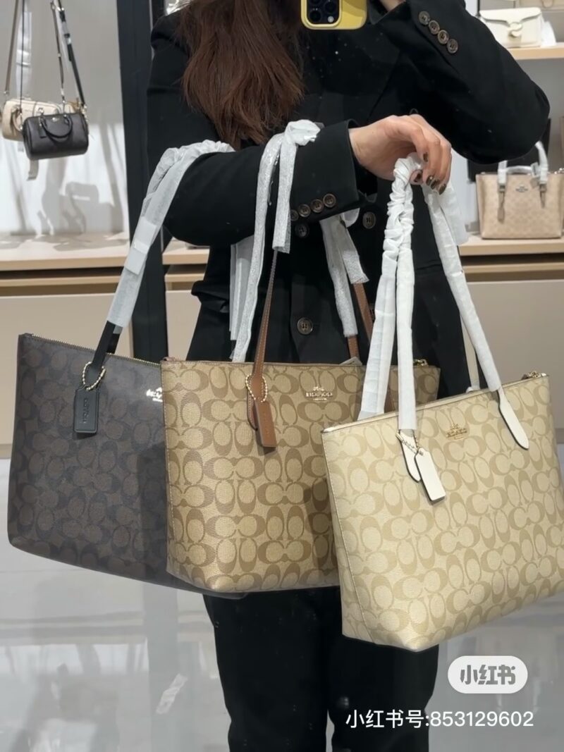 Coach shopping bag