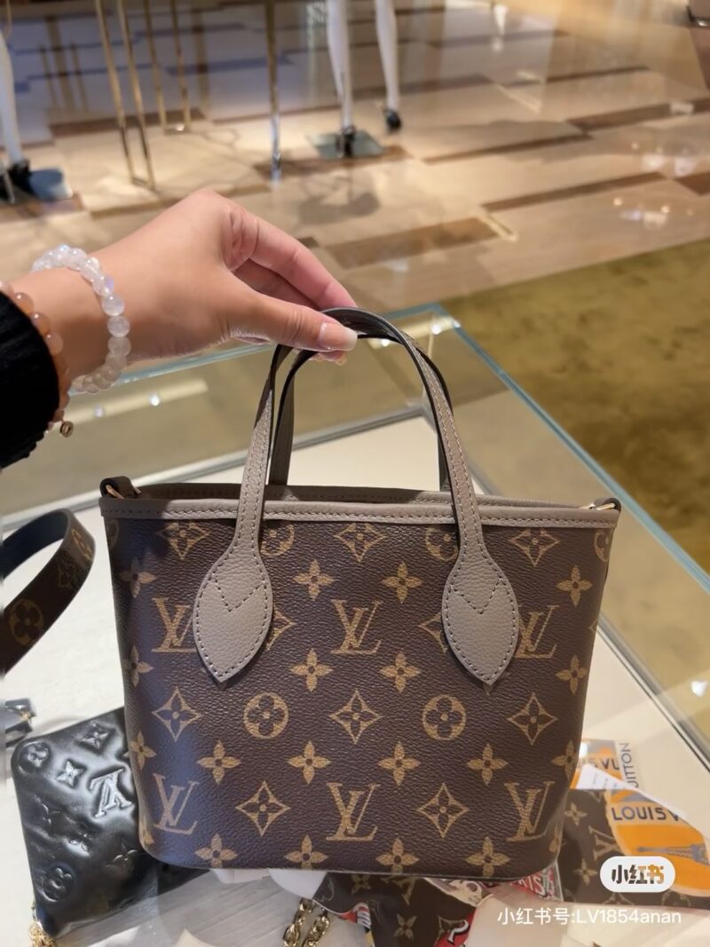 Double sided mini tote
