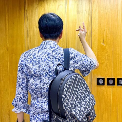 Dior backpack for both men and women