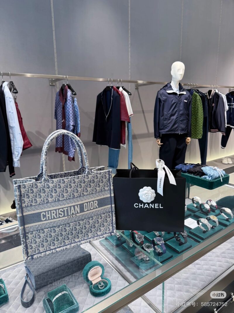 Dior's new color tote gray