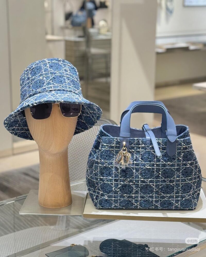 Dior new coarse woolen toujours bag, 25 new bags # Dior new