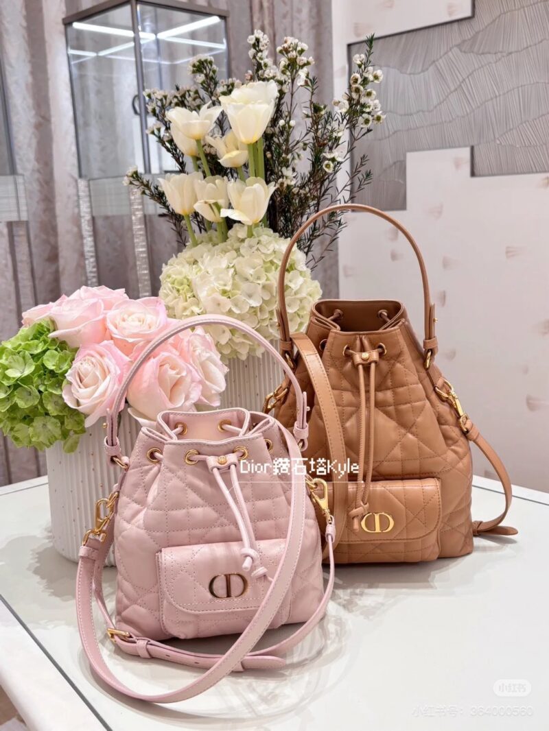 aaf5a9a43b.jpg Dior Caro small bucket bag