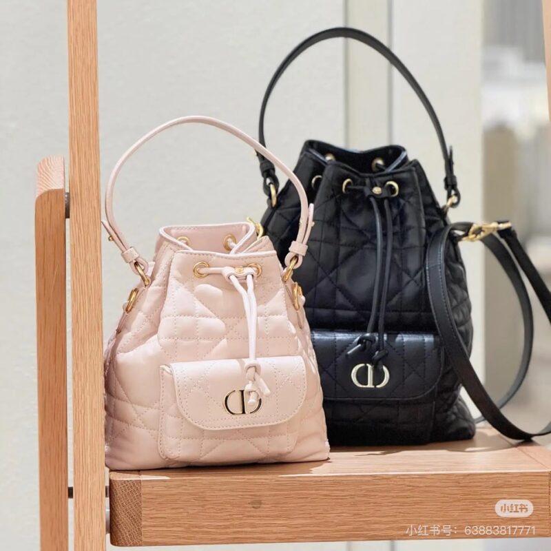 acec8a34a4.jpg Dior Caro small bucket bag