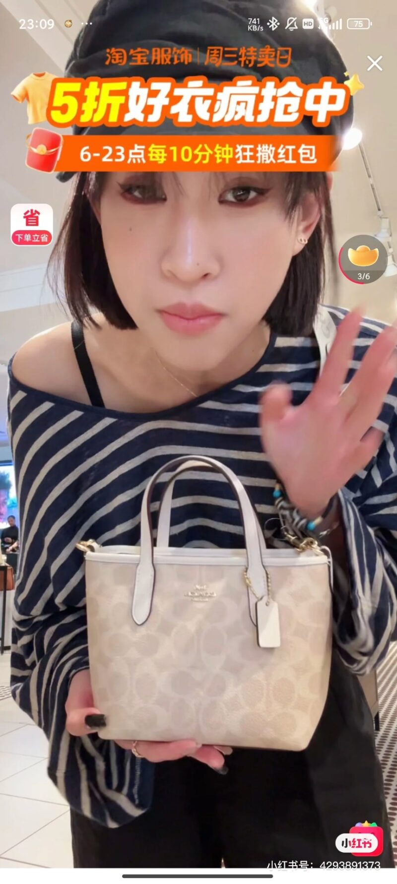 Coach Mini Tote