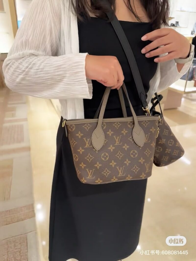 Double sided mini tote